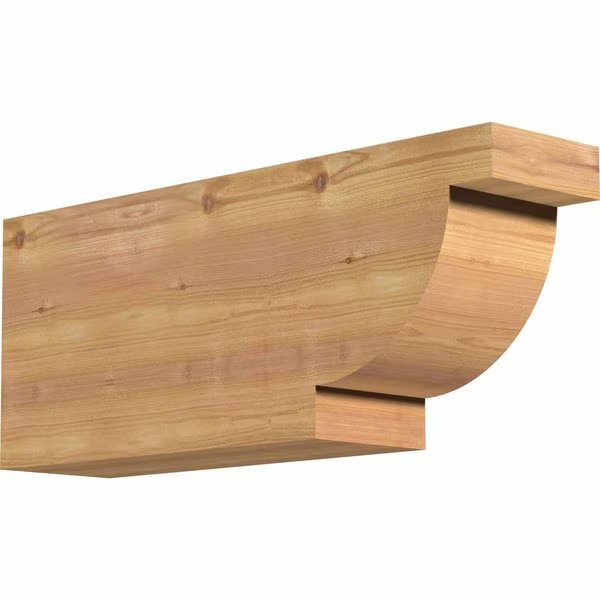 Alpine Smooth Rafter Tail, Western Red Cedar, 5 1/2